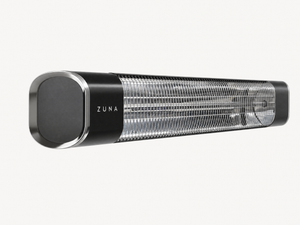 Zuna 2000W Infrared Outdoor Heater — IP65 Carbon Fibre, Silent, Wall-Mount, NZ