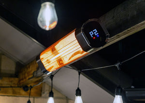 Zuna 2000W Infrared Outdoor Heater — IP65 Carbon Fibre, Silent, Wall-Mount, NZ