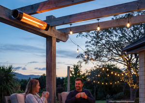 Zuna 2000W Infrared Outdoor Heater — IP65 Carbon Fibre, Silent, Wall-Mount, NZ